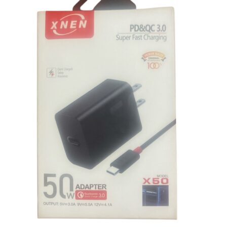 Adaptador de alimentación USB-C  50w