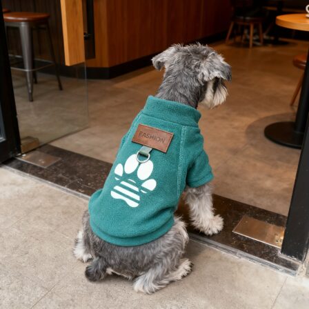 Suéter Suave con Logo de Huella de Pata para Perros
