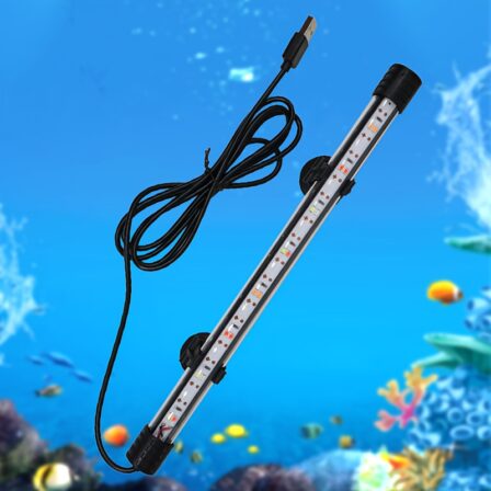 Luz sumergible USB para acuario de bajo voltaje