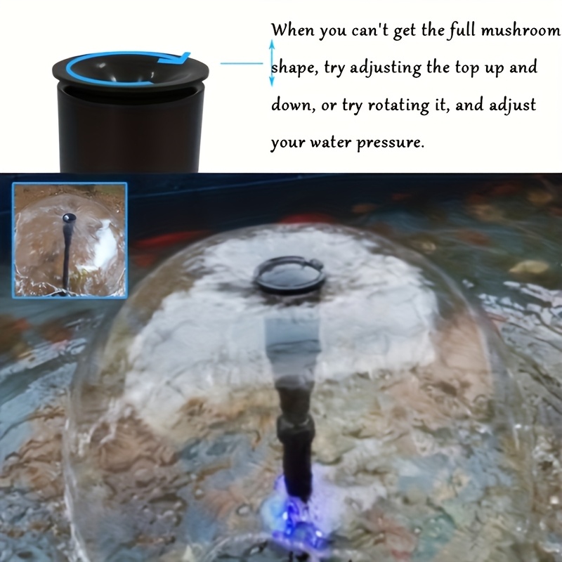 1pc Bomba Sumergible de 10W con Cabeza de Fuente - Bajo Voltaje (110-120V) - Imagen 5