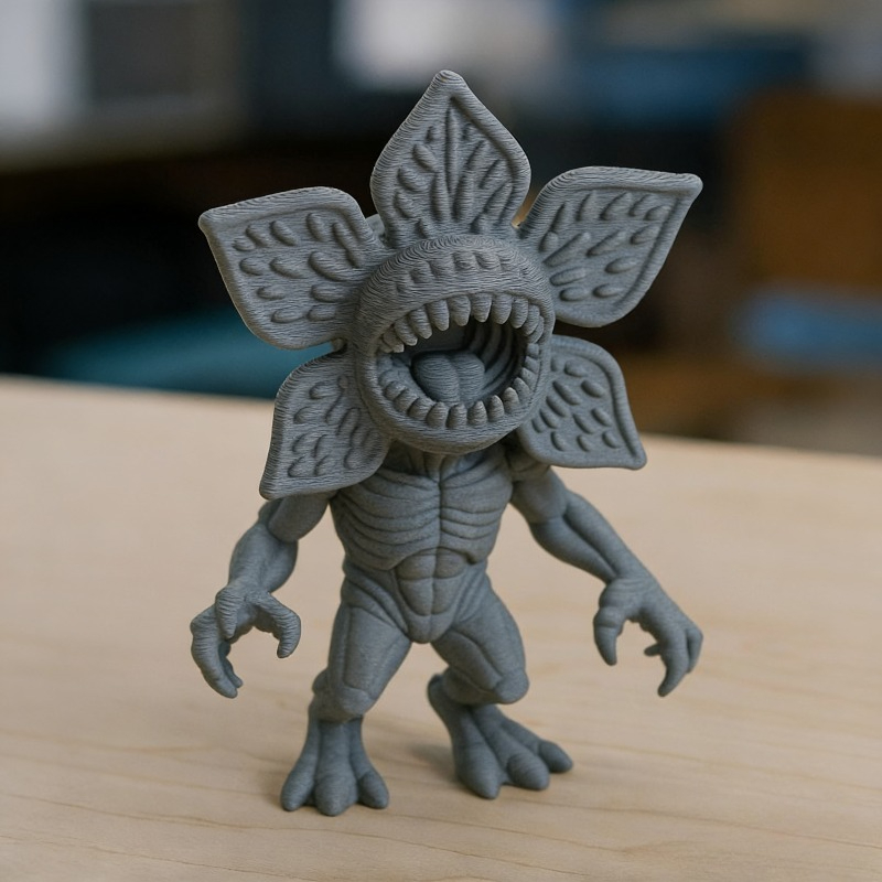 1pc Escultura Coleccionable de Monstruo con Cabeza de Pétalos Fantásticos - Imagen 9