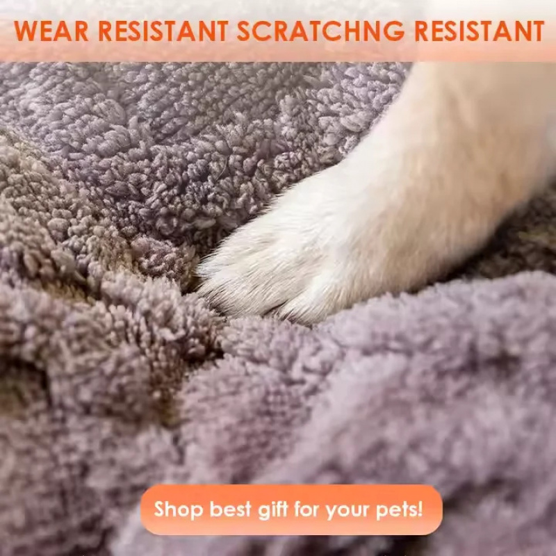 Regalo de Navidad Cama Cálida Gruesa de Invierno para Mascotas - Imagen 5