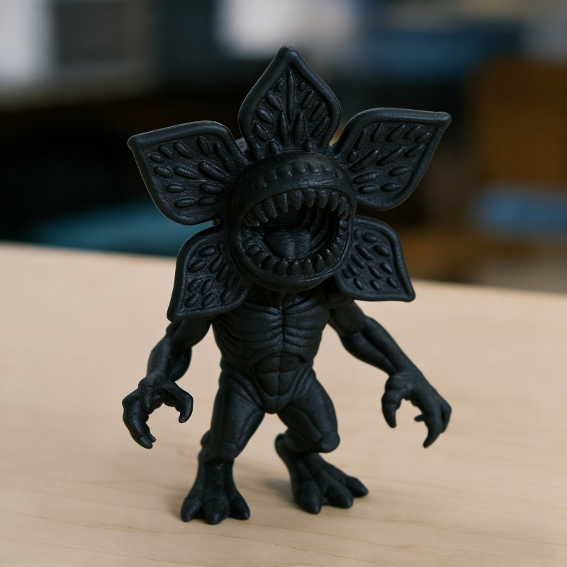 1pc Escultura Coleccionable de Monstruo con Cabeza de Pétalos Fantásticos - Imagen 5